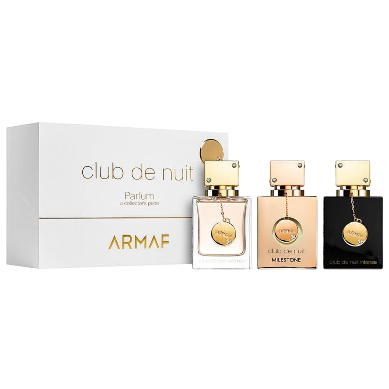 Visuel produit Coffret parfum Armaf Club De Nuit & Club de Nuit Intense pour femme, 3 pièces – produit